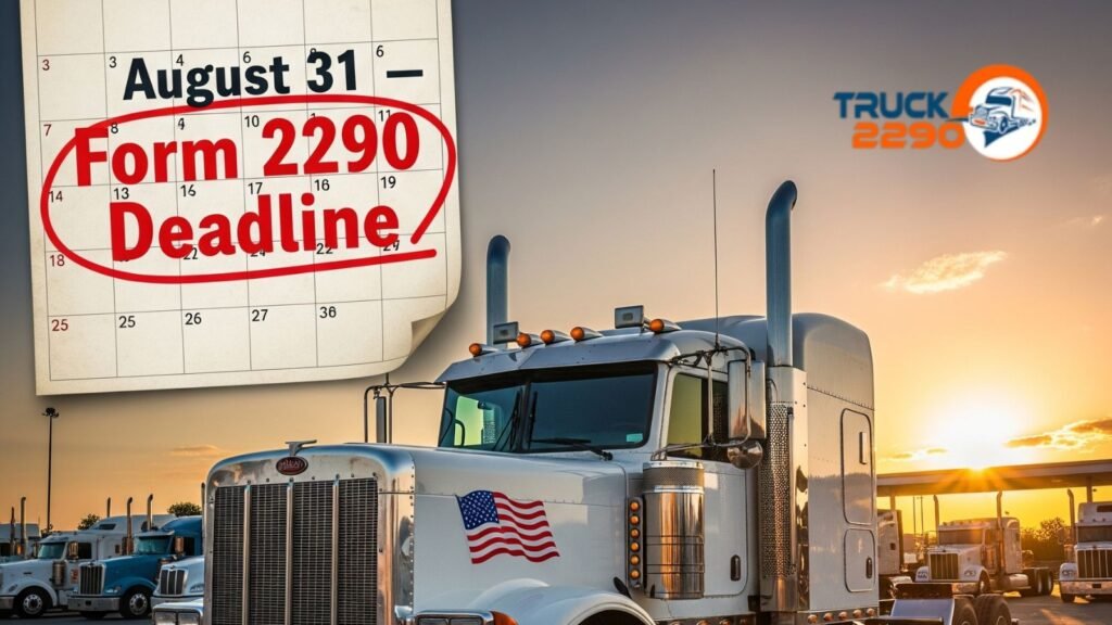American Truckers Don’t Miss the Form 2290 Deadline
