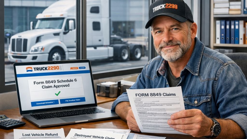 Form 8849 Claims Guide for Truck Owners: How Schedule 6 Works for Refund Requests