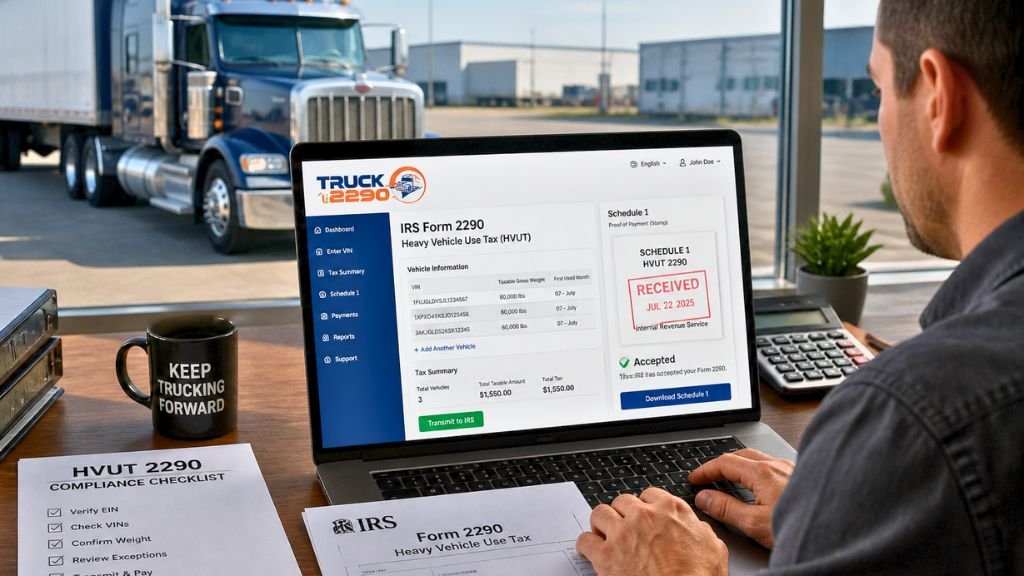 HVUT 2290 in 2026: A Practical Compliance Guide for Heavy Vehicle Owners