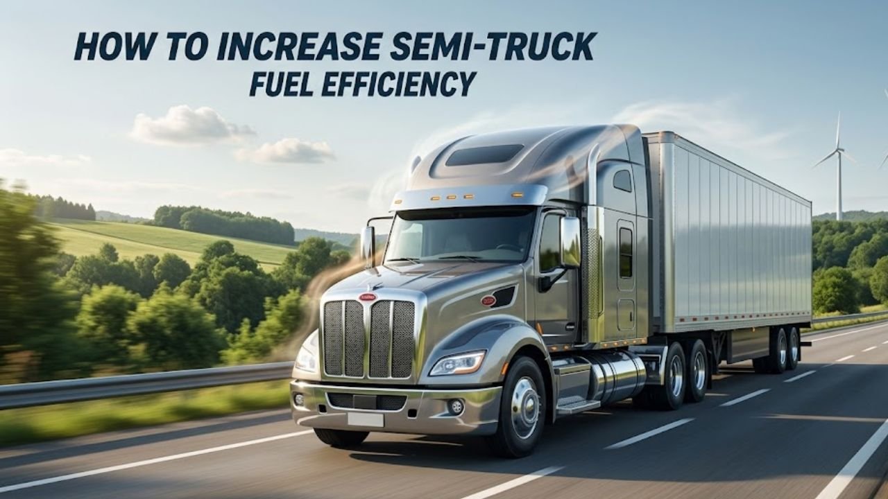 How to Increase Semi-Truck Fuel Efficiency? 1 How to Increase Semi-Truck Fuel Efficiency?