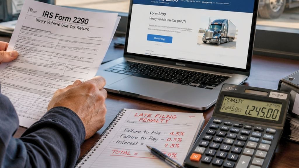 IRS 2290 Penalty What Happens If You File Form 2290 Late