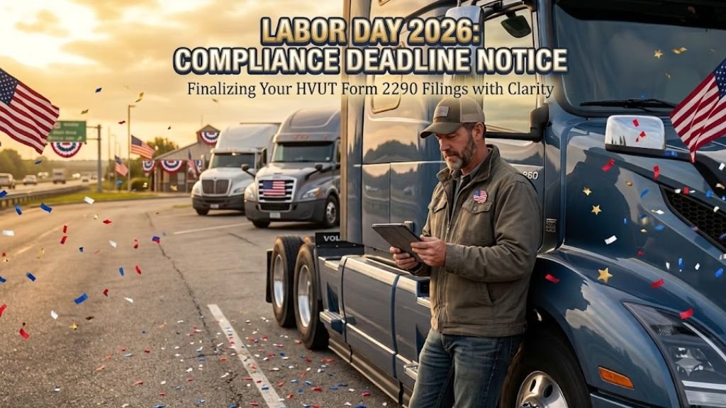 Labor Day 2026: Truckers, Don’t Forget Your Form 2290 1 Labor Day 2026: Truckers, Don’t Forget Your Form 2290