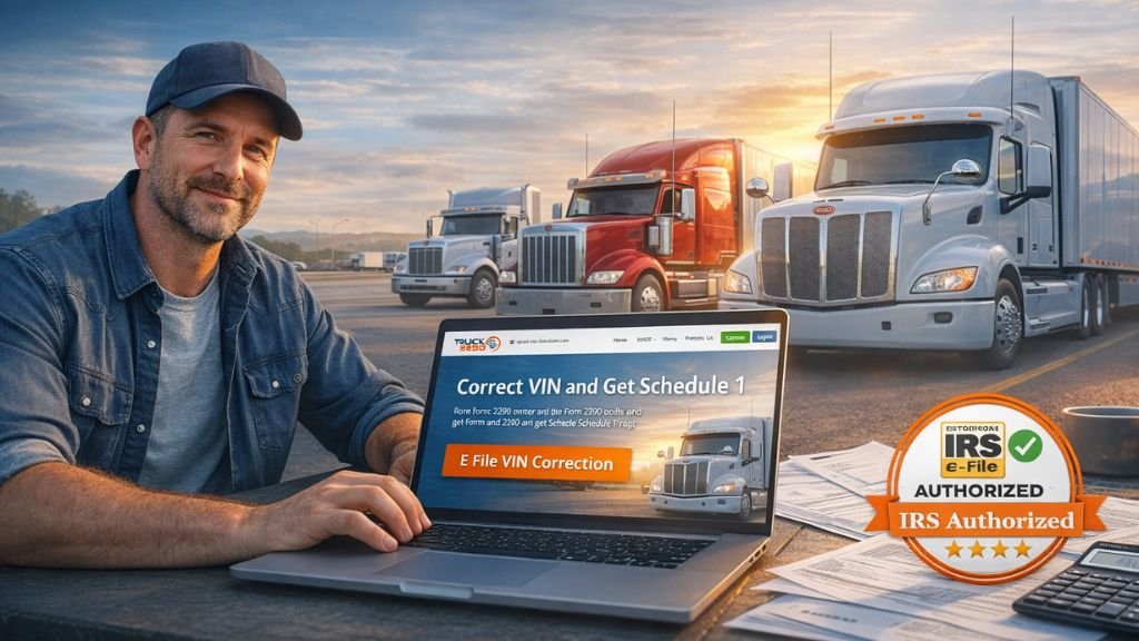 VIN Correction for Form 2290: Correct VIN and Get Your Updated Schedule 1