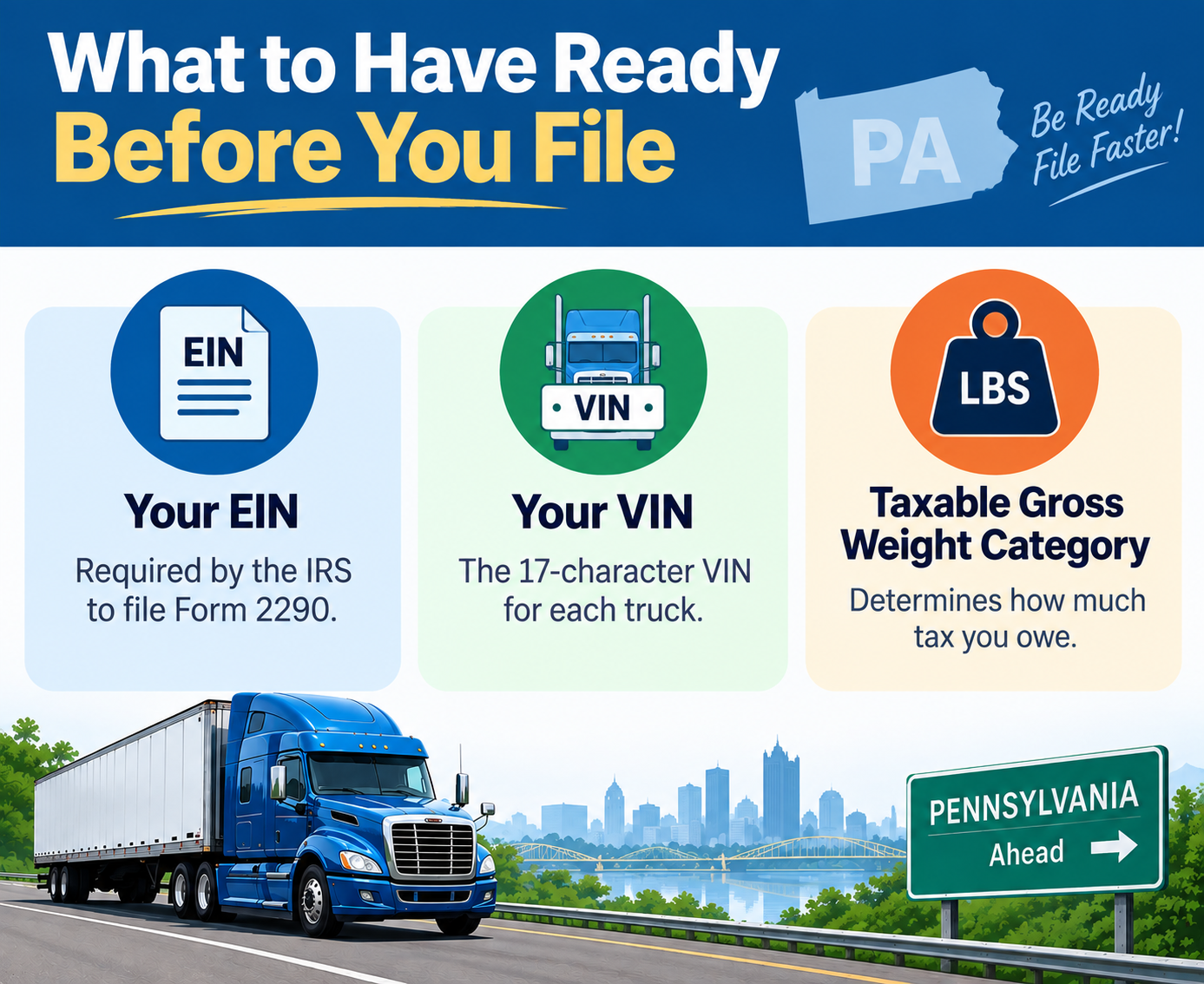 What You'll Need Before You File
What You'll Need Before You File