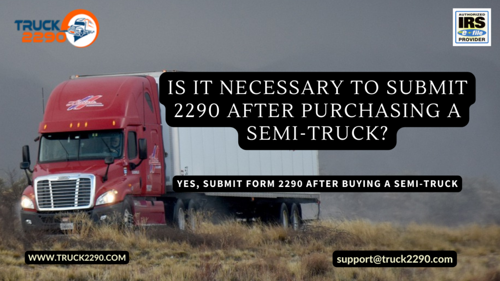 File Form 2290 - Truck2290