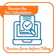 Review the Tax Calculation